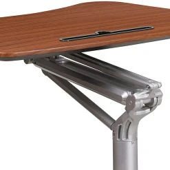 Flash Furniture 28"W Adjustable Desk, Laminate Wood (NAN-IP-10-GG) -Staples Department Store sp144474061 sc7