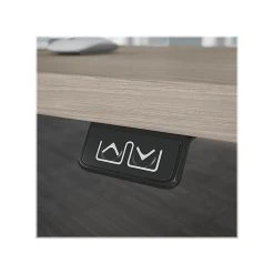 Bush Business Furniture Move 40 Series 28"-48" Adjustable Standing Desk, Sand Oak/Cool Gray Metallic (M4S4824SOSK) -Staples Department Store sp145952819 sc7