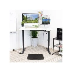 Mount-It! 30"-49"H Adjustable Electric Sit-Stand Desk, White/Black (MI-18063) -Staples Department Store sp161464412 sc7
