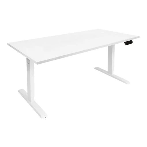 Mount-It! 25"-51"H Adjustable Electric Sit-Stand Desk, White (MI-18067) -Staples Department Store sp161464417 sc7