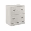 Bush Furniture Saratoga 2-Drawer Lateral File Cabinet, Linen White Oak (EX45754-03)