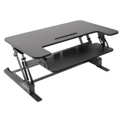 Mount-It! 36"W Standing Desk Converter, Plastic/Steel (MI-7926)