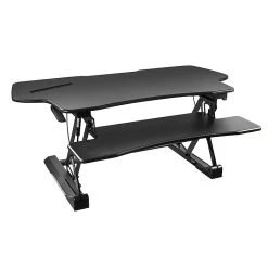 Mount-It! 48" Standing Desk Height Adjustable Riser With Gas Spring Lift, Metal (MI-7925)