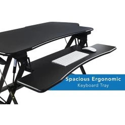 Mount-It! 48" Standing Desk Height Adjustable Riser With Gas Spring Lift, Metal (MI-7925) -Staples Department Store sp163926905 sc7