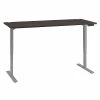 Bush Business Furniture Move 80 Series 23''-49'' Adjustable Standing Desk, Storm Gray/Cool Gray Metallic (HAT7230SGK)