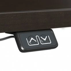 Bush Business Furniture Move 40 Series 28''-48'' Adjustable Standing Desk, Mocha Cherry/Cool Gray Metallic (M4S4824MRSK) -Staples Department Store sp166198179 sc7