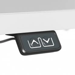 Bush Business Furniture Move 40 Series 28''-48'' Adjustable Standing Desk, White/Cool Gray Metallic (M4S6030WHSK) 13 Bush Business Furniture Move 40 Series 28''-48'' Adjustable Standing Desk, White/Cool Gray Metallic (M4S6030WHSK) -Staples Department Store sp166198184 sc7