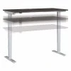 Bush Business Furniture Move 40 Series 28"-48" Adjustable Standing Desk, Storm Gray/Cool Gray Metallic (M4S6030SGSK)