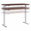 Bush Business Furniture Move 40 Series 28''-48'' Adjustable Standing Desk, Hansen Cherry/Cool Gray Metallic (M4S6030HCSK)