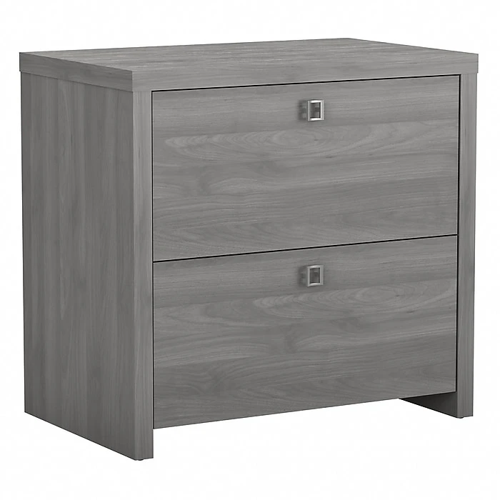 Office By Kathy Ireland® Echo 2-Drawer Lateral File Cabinet, Letter/Legal, Modern Gray, 32" (KI60402-03) 1 Office By Kathy Ireland® Echo 2-Drawer Lateral File Cabinet, Letter/Legal, Modern Gray, 32" (KI60402-03)