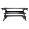 LifeFlo Ergonomics Clarity Sit Or Stand Workstation For Desktop 6.2”H X 35.4”W X 23.2”D, Black (LFO-OL2914-B