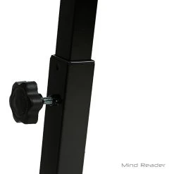 Mind Reader LTCART-BLK Adjustable Standing And Sitting Laptop Cart, Black -Staples Department Store sp20473856 sc7