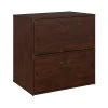 Office By Kathy Ireland® Ironworks Lateral File Cabinet, Coastal Cherry (KI50204-03)