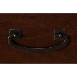 Office By Kathy Ireland® Ironworks 2 Drawer Mobile File Cabinet, Coastal Cherry (KI50202-03) 15 Office By Kathy Ireland® Ironworks 2 Drawer Mobile File Cabinet, Coastal Cherry (KI50202-03) -Staples Department Store sp21336252 sc7