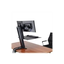Ergotron WorkFit-SR Dual Adjustable Desk, Aluminum (33-407-085) -Staples Department Store sp42717476 sc7