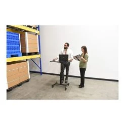 Victor Technology 28" W Mobile Adjustable Standing Desk, Laminate Wood (DC500) 9 Victor Technology 28" W Mobile Adjustable Standing Desk, Laminate Wood (DC500) -Staples Department Store sp42801372 sc7