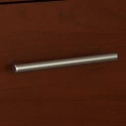 Bush Furniture Somerset 72W 3 Position Sit To Stand L Shaped Desk With Hutch And Bookcase, Hansen Cherry (SET017HC) -Staples Department Store sp45060376 sc7