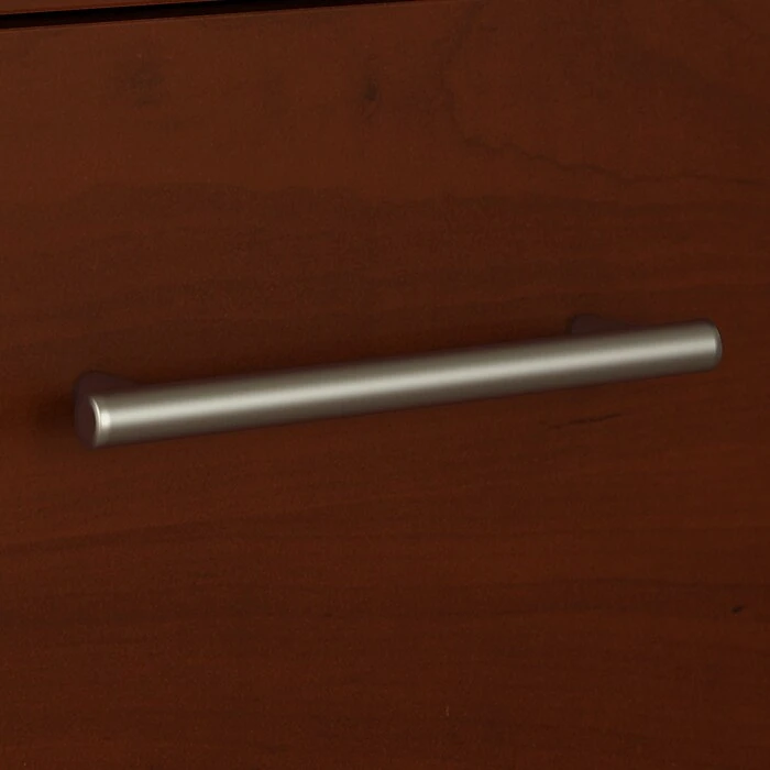 Bush Furniture Somerset 72W 3 Position Sit To Stand L Shaped Desk With Hutch, Hansen Cherry (SET015HC) 4 Bush Furniture Somerset 72W 3 Position Sit To Stand L Shaped Desk With Hutch, Hansen Cherry (SET015HC) - Image 4