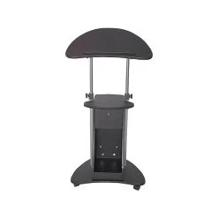 Techni Mobili Adjustable Table, Heavy-Duty MDF (RTA-B005-BK46)