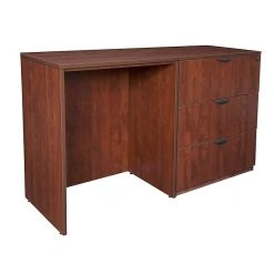 Regency Legacy Stand Up Side To Side Lateral File/ Desk- Cherry