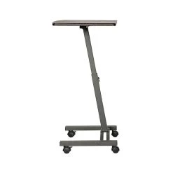 AIRLIFT 20.5" To 33" Mobile Laptop Computer Desk Cart, Walnut (WEB162) -Staples Department Store sp50744643 sc7