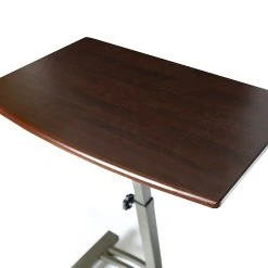 AIRLIFT 20.5" To 33" Mobile Laptop Computer Desk Cart, Walnut (WEB162) -Staples Department Store sp50744644 sc7
