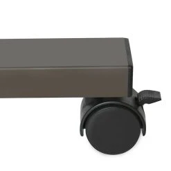 AIRLIFT 20.5" To 33" Mobile Laptop Computer Desk Cart, Walnut (WEB162) -Staples Department Store sp50744646 sc7