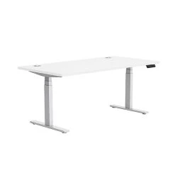 Union & Scale™ Workplace2.0™ Sit Stand Height Adjustable Desk 30X60, White