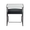 Safco AlphaBetter 26" - 42" Plastic/Steel Adjustable Desk, White/Black (1203DE)