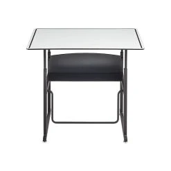 Safco AlphaBetter 26" - 42" Plastic/Steel Adjustable Desk, White/Black (1208DE) -Staples Department Store sp79683250 sc7