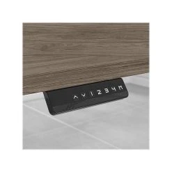 Bush Business Furniture Office 500 27"-47" Adjustable Desk With Storage And Bookcase, Modern Hickory (OF5006MHSU) 10 Bush Business Furniture Office 500 27"-47" Adjustable Desk With Storage And Bookcase, Modern Hickory (OF5006MHSU) -Staples Department Store sp81712383 sc7