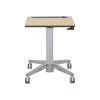 Ergotron 29"-45" Adjustable Desk, Maple/Silver (24-811-F13)