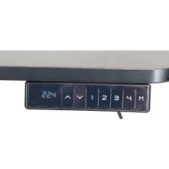 Uncaged Ergonomics Rise Up Electric Adjustable Height Standing Desk With Natural Bamboo Desktop Gray Frame, Bamboo Desktop Rugb) -Staples Department Store sp85105311 sc7