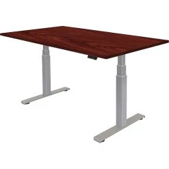 Fellowes Cambio 25"-50" Height Adjustable Standing Desk, Mahogany (9789001)