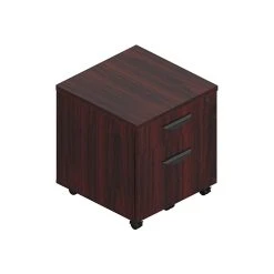 Offices To Go Superior 2-Drawer Vertical File Cabinet, Locking, Letter/Legal, American Mahogany, 22" (TDSL22BFMAML)